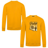Gold San Diego Padres Levelwear Zane Sunrise Sweatshirt