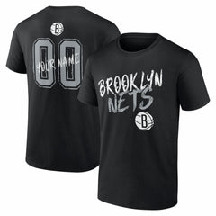 Brooklyn Nets Big & Tall Hustle Personalized Name & Number T-Shirt