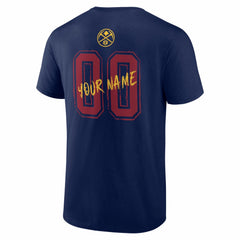 Denver Nuggets Big & Tall Hustle Personalized Name & Number T-Shirt sale