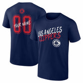 LA Clippers Big & Tall Hustle Personalized Name & Number T-Shirt