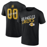 Los Angeles Lakers Big & Tall Hustle Personalized Name & Number T-Shirt