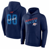 Oklahoma City Thunder Big & Tall Hustle Personalized Name & Number Hoodie sale
