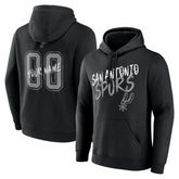 San Antonio Spurs Big & Tall Hustle Personalized Name & Number Hoodie