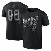 San Antonio Spurs Big & Tall Hustle Personalized Name & Number T-Shirt
