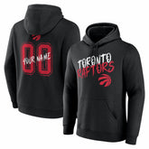 Toronto Raptors Big & Tall Hustle Personalized Name & Number Hoodie