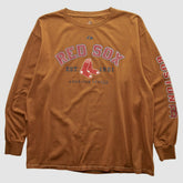 Brown Boston Red Sox Majestic 2000s Long Sleeve T-shirt
