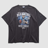 Payton Manning Super Bowl XLI Reebok 2000s T-shirt - Indianapolis Colts T-shirts
