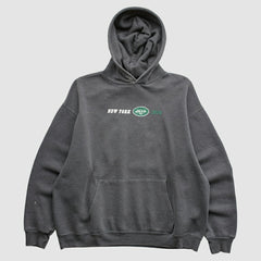 Team Edition Apparel 2000s Hooded Pullover Sweatshirt - New York Jets Pullover