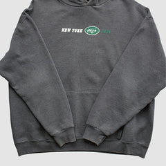 Team Edition Apparel 2000s Hooded Pullover Sweatshirt - New York Jets Pullover