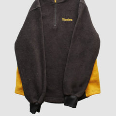 NFL 2000s 1/4 Zip Sweatshirt - Pittsburgh Steelers Sweatshirts
