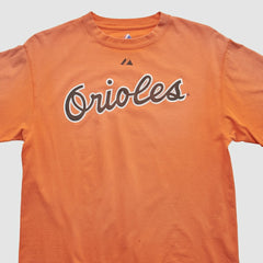 Orange Baltimore Orioles Majestic 2000s T-shirt