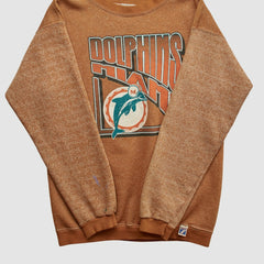 Logo 7 90s Pullover Sweatshirt - Miami Dolphins Pullover