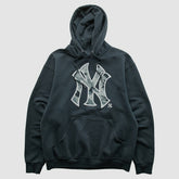 Black New York Yankees Genuine Merchandise 2010s Hooded Pullover Sweatshirt