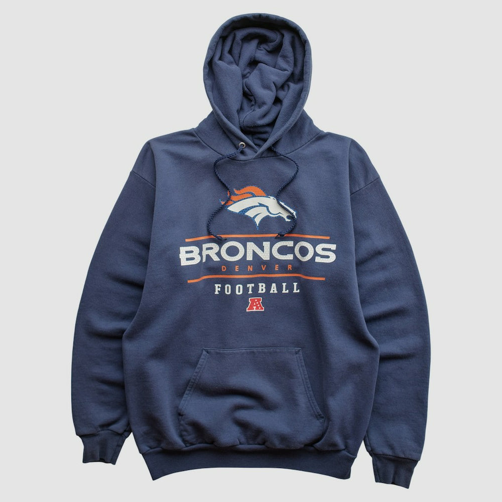 NFL 2000s Hooded Pullover Sweatshirt - Denver Broncos Pullover