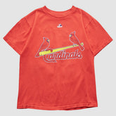 Red St. Louis Cardinals Majestic 2000s T-shirt
