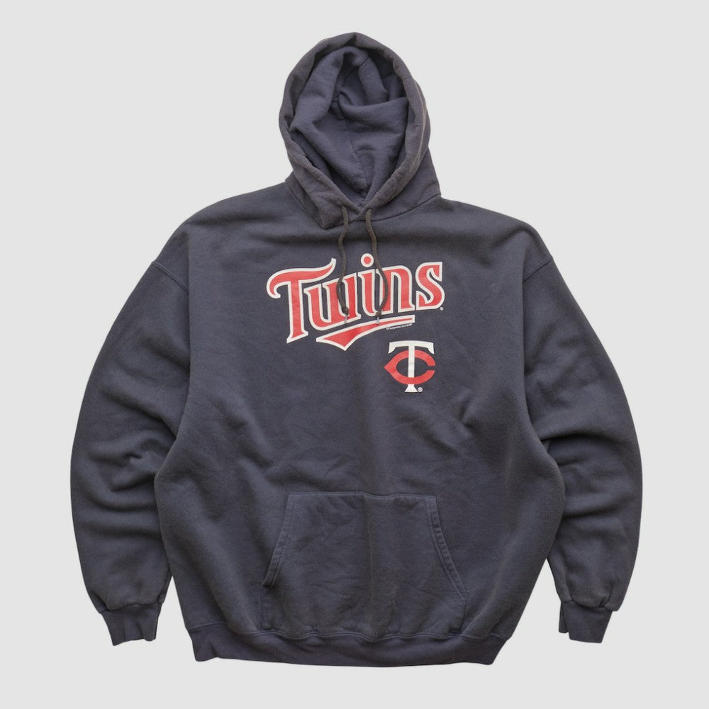 Navy Minnesota Twins MLB 2000s Hooded Pullover Sweatshirt