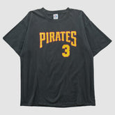 Black Pittsburgh Pirates Majestic T-shirt