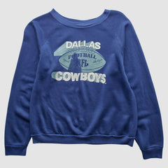 80s Pullover Sweatshirt - Dallas Cowboys Pullover