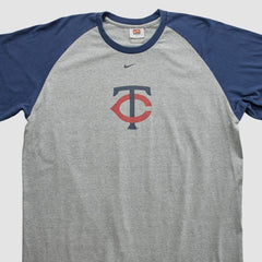 Heather Gray Minnesota Twins Nike 2000s T-shirt