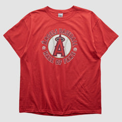 Red Los Angeles Angels Jerzees 2011 T-shirt