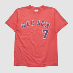 Red Boston Red Sox Majestic 2000s T-shirt