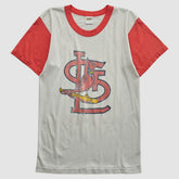 White St. Louis Cardinals Trench 90s T-shirt