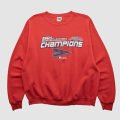 Red St. Louis Cardinals Lee Apparel 2004 Pullover Sweatshirt