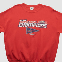 Red St. Louis Cardinals Lee Apparel 2004 Pullover Sweatshirt