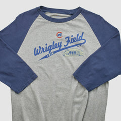 Heather Gray Chicago Cubs Majestic 2009 T-shirt