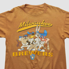 Brown Milwaukee Brewers 1993 T-shirt