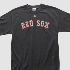 Black Boston Red Sox Majestic 2010s T-shirt