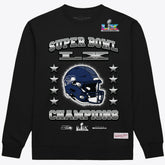 Super Bowl LX Champions Helmet Sweatshirt - Seattle Seahawks Sweatshirts