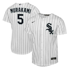 White Munetaka Murakami Chicago White Sox Nike Youth Home Replica Jersey