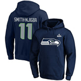Jaxon Smith-Njigba Super Bowl LX Champions Big & Tall Name & Number Fleece Hoodie - Seattle Seahawks Hoodies