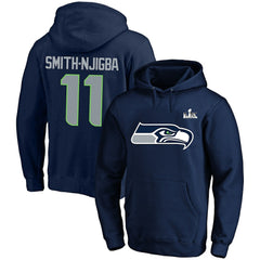 Jaxon Smith-Njigba Super Bowl LX Champions Big & Tall Name & Number Fleece Hoodie - Seattle Seahawks Hoodies