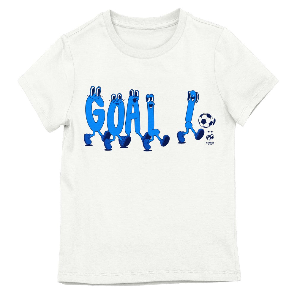 France National Team Youth Goal Letters Playing Soccer T-Shirt
