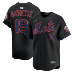 Black Bo Bichette New York Mets Nike Alternate Limited Jersey