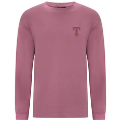 Pink Texas Rangers Levelwear Bridal Rose Luxe Signature Long Sleeve T-Shirt