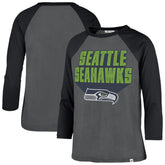 '47 Women's Jetset Ava Raglan Long Sleeve T-Shirt - Seattle Seahawks T-shirts