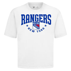 NHL New York Rangers Levelwear Luxe Signature Knit T-Shirt
