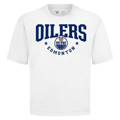 NHL Edmonton Oilers Levelwear Luxe Signature Knit T-Shirt