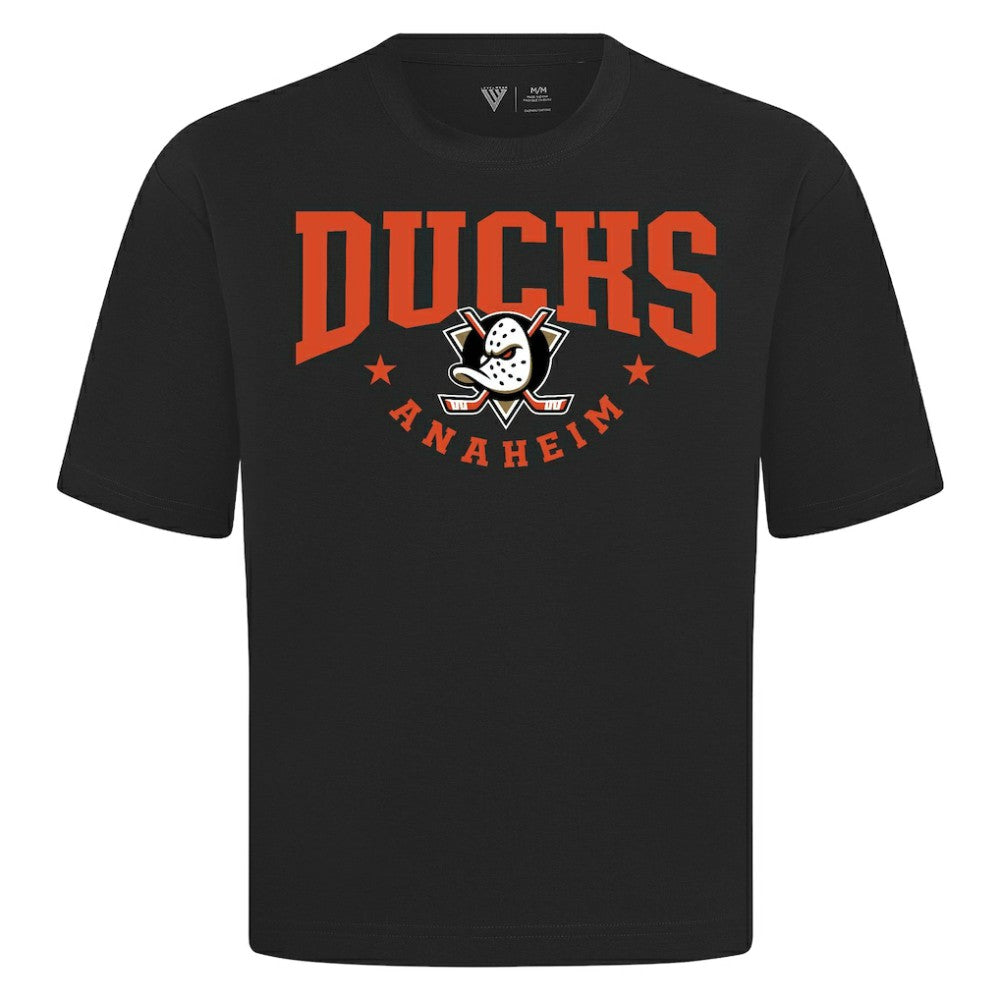 NHL Anaheim Ducks Levelwear Luxe Signature Knit T-Shirt