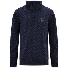 NHL Seattle Kraken Levelwear Chameleon Quarter-Zip Sweatshirt
