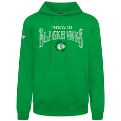 NHL Chicago Blackhawks Levelwear St. Patrick's Day Podium Hoodie