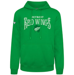 NHL Detroit Red Wings Levelwear St. Patrick's Day Podium Hoodie