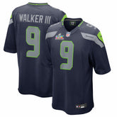 Kenneth Walker III Super Bowl LX Patch Game Jersey - Seattle Seahawks Jerseys