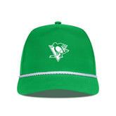 NHL Pittsburgh Penguins Levelwear St. Patrick's Day Gambit Rope Adjustable Hat