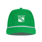 NHL New York Rangers Levelwear St. Patrick's Day Gambit Rope Adjustable Hat