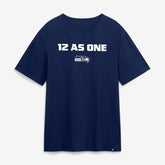 Super Bowl LX 12 as One T-Shirt - Seattle Seahawks T-shirts