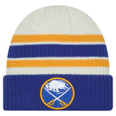 NHL Buffalo Sabres New Era Vintage Cuffed Knit Hat
